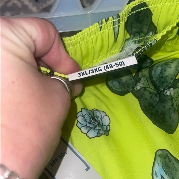 Colorful Pineapple and Cactus Print Shorts Set 3 pairs NEW WITH TAGS - Picture 3 of 5